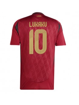 Belgien Romelu Lukaku #10 Heimtrikot EM 2024 Kurzarm